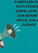 Contoh Kata Kata Marketing Produk