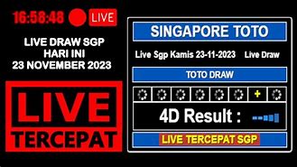 Live Result Sgp Hari Ini 2023